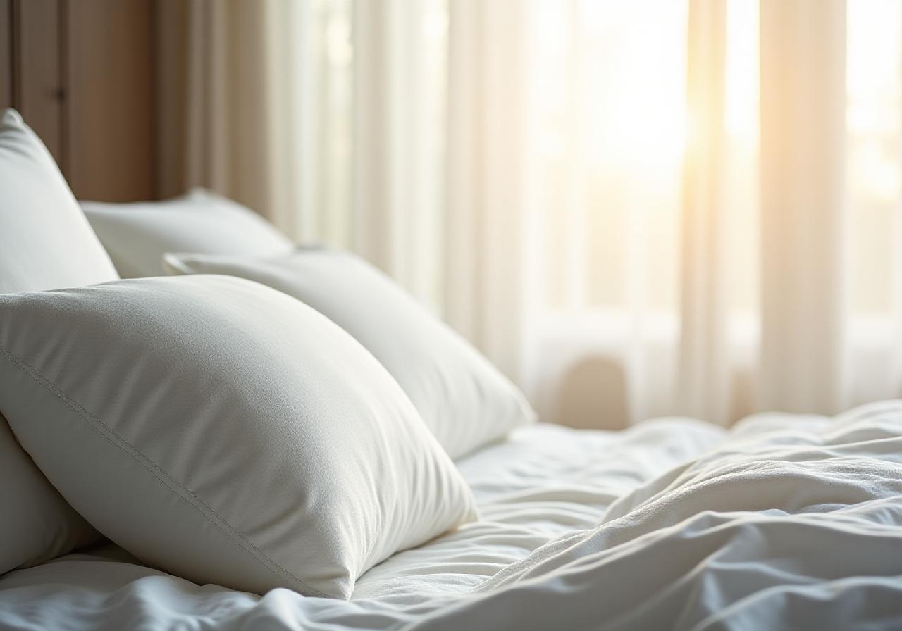 Engineering the perfect ergonomic pillow in a modern bedroom